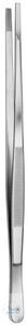 Fule carrier pincers, flat tip, 300 mm