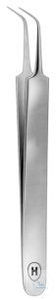 Micro forceps, angled, sharp, No. 5-45, 110 mm - 0,3 mm