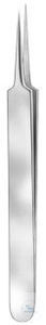 Watchmaker's tweezers, 18/8, 110 mm, simple design, pointed, straight, Hammacher, art. HSC81811