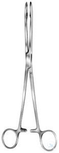 Dressing forceps, Gross-Maier, with ratchet, straight, 200 mm