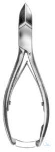 Pedicure nail nippers, 140 mm, stainless steel