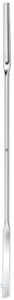 Micro-powder-spatula, 18/8, flexible, 150 mm