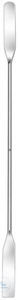 Micro-spatules, 18/8, flexible, 130 mm