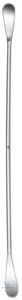 Micro-powder-spatula, 18/8, Spoonshape, 130 mm