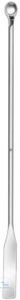 Mikro-SpoonSpatulas,18/8, 100 mm, Spoon 5 x 7 mm