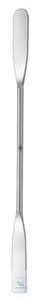 Spatulas, double ended, 18/8, starr, 130 mm