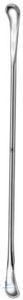 Spatulas, double ended, 18/8, Spoonshape, 180 mm