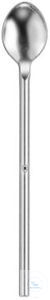 Spoons for chemicals, 18/8, one end, 120 mm