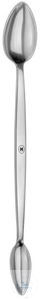 Chemists spoon, 18/8, double ended, 170 mm