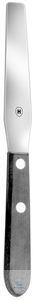 Chemnist spoon 205 mm, 105 mm length of spatula, wooden handle