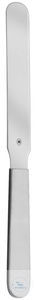 Chemnist spoon, 18/8, 230 mm, 130 mm length of spatula