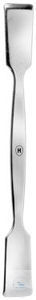 Spatulas, double ended, 18/8, 150 mm
