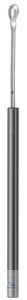 Micro-Spoon spatulas,18/8, 160 mm, Spoon 5x9 mm, Handle 100 mm