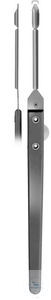 Vibration Spatula, 220 mm, PTFE-coated, 220 mm, extra fine work part