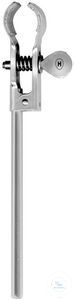 Stand clamps, round, 150 mm, Spread 25 mm