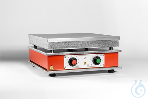 Hotplate, 300x300 mm, 30…110 °C, 1000 W, 230 V