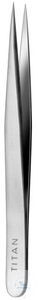 TITAN-Forceps, sharp, solder-repellent, 130 mm