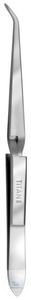 TITAN-Soldering Forceps, curved, 160 mm