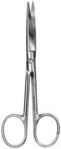 Scissors, straight, sharp/sharp, 130 mm