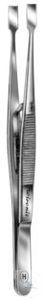 Cover glass forceps, straight, 160 mm