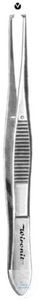 Micro tweezers with pin, straight, chirurgisch, anti-magnetic, 105 mm