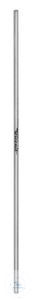 Stirring rod, straight, 125 mm, 2 mm Dm.