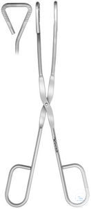 Universal- holding tong, straight, 255 mm length
