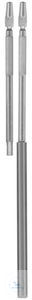 Needle holder for specimen loops and needles, 240 mm, with Alu-Schaft