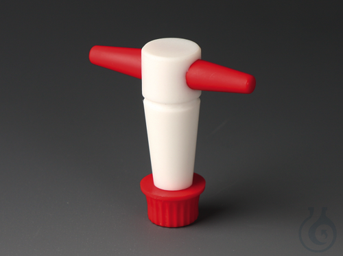 BOLA Eco-Stopcock-Plugs, 18,2 x 29 mm M 10 Nut, grip and washer made of PP red T