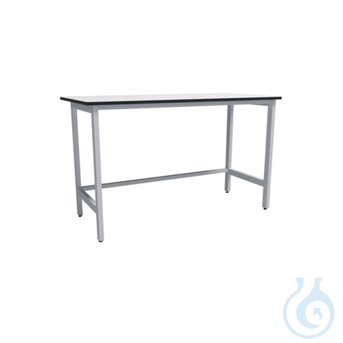 Laboratory table in A with back panel, 900 x 750 x 900 mm