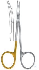 OP-Special''-Scissors with big grip rings, 116 mm, curved. unitd