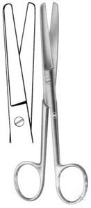 Scissors, Standard, straight, blunt/blunt, 115 mm