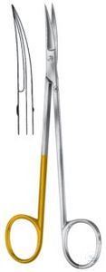 Gum scissors, Kelly, curved. unitd, 160 mm, SUPER-CUT