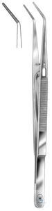 Forceps with catch 155 mm, serrated