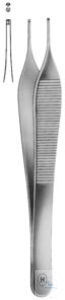 Tissue forceps,, Adson, 1:2 hook, 120 mm