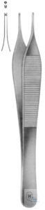 Tissue forceps, fine, Micro-Adson, 1:2 hook 120 mm