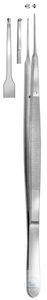 Micro forceps, Gerald, straight, 175 mm