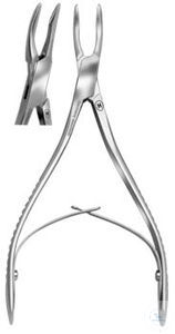 Rongeur, Mini-Friedmann, curved. unitd, 1,2 / 150 mm