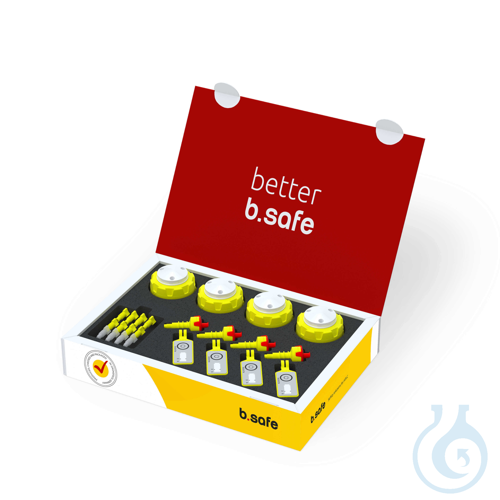 b.safe Starter Box B, GL 45 Scope of delivery: 4 ea. b.safe Cap GL 45 with 2 cap