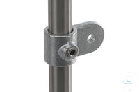 Male single swivel socket member f. 1, tube, malleable cast iron, d=26,9mm