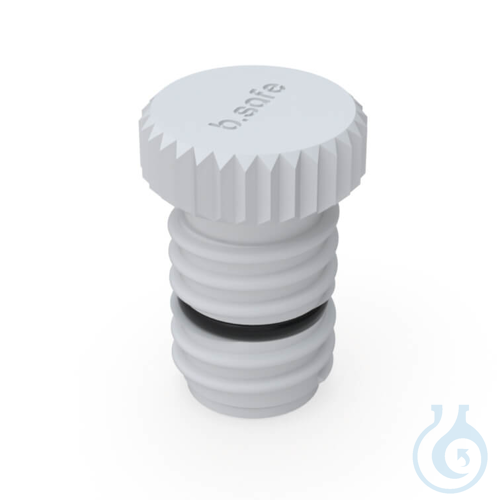 b.safe Blind Fitting, GL14 PTFE, for connector for exhaust filter (thread GL 14)