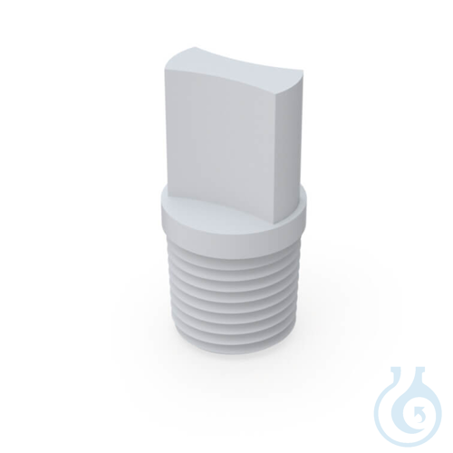 b.safe Blind Fitting, NPT 1/8'' PTFE, for tubing connector (thread NPT 1/8).