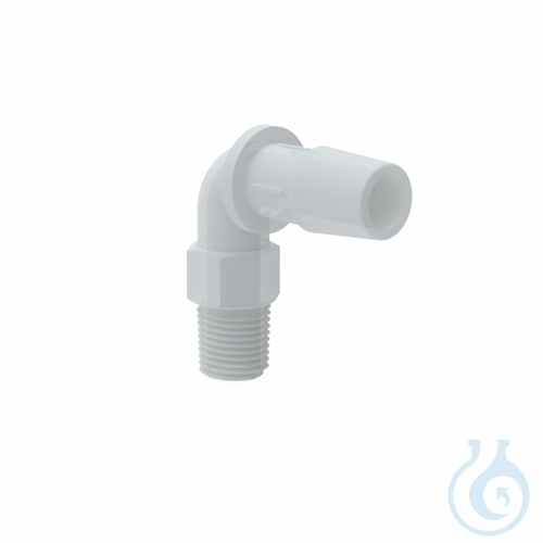 b.safe Hose Connectors, NPT 1/8'', 6,5 - 8,0 mm PP milky white, connecting