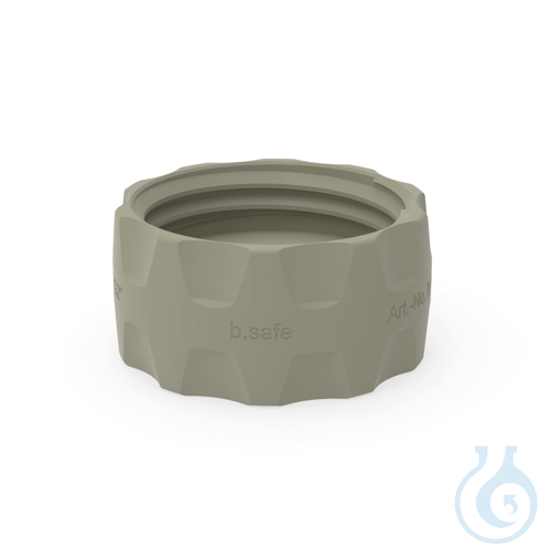 b.safe Adaptor for Waste Caps with Barrel Thread, G 2''/BSP2'' (f) - S55 (f) PP,