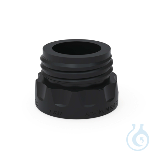b.safe Adaptor for Waste Caps S 60/61, S60/61 (m) - S51 (f) PE-EX, 1x S 60/61 ma