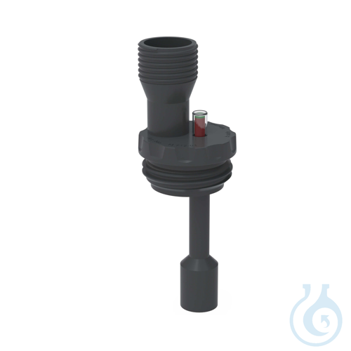 b.safe Level Indicator with Funnel connection EX, Mauser 2“ - GL45 made of stati