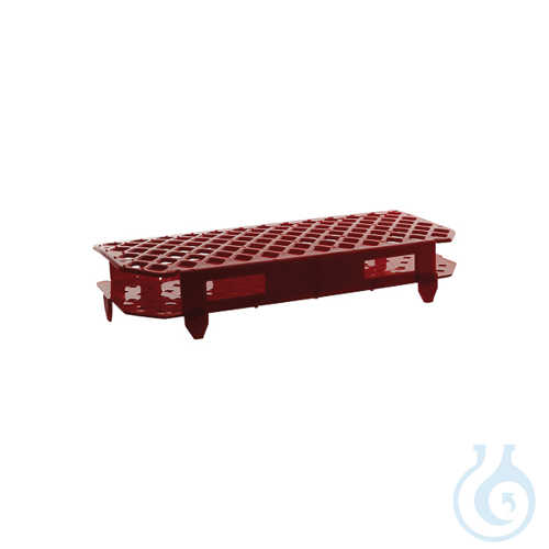 Rack for 100 (4 x 25) microcentrifuge tubes 1,5 ml, polypropylene