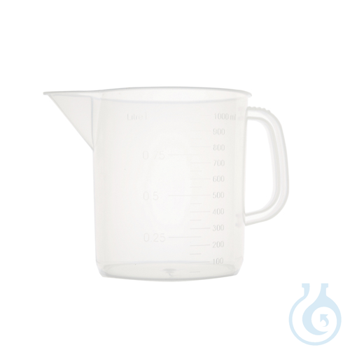 Maatbeker, polypropyleen, 2000 ml, 6 stuks