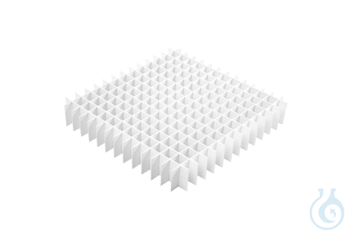 Trennblätter für 32-mm-Boxen, Raster 14x14, Karton / 36 Stk.