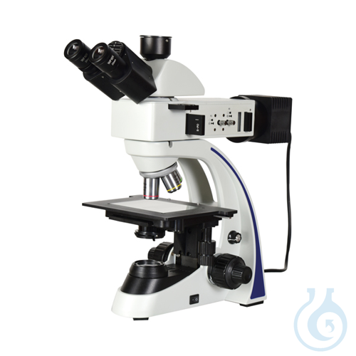 Quantum BM metallurgical microscope, trinocular head